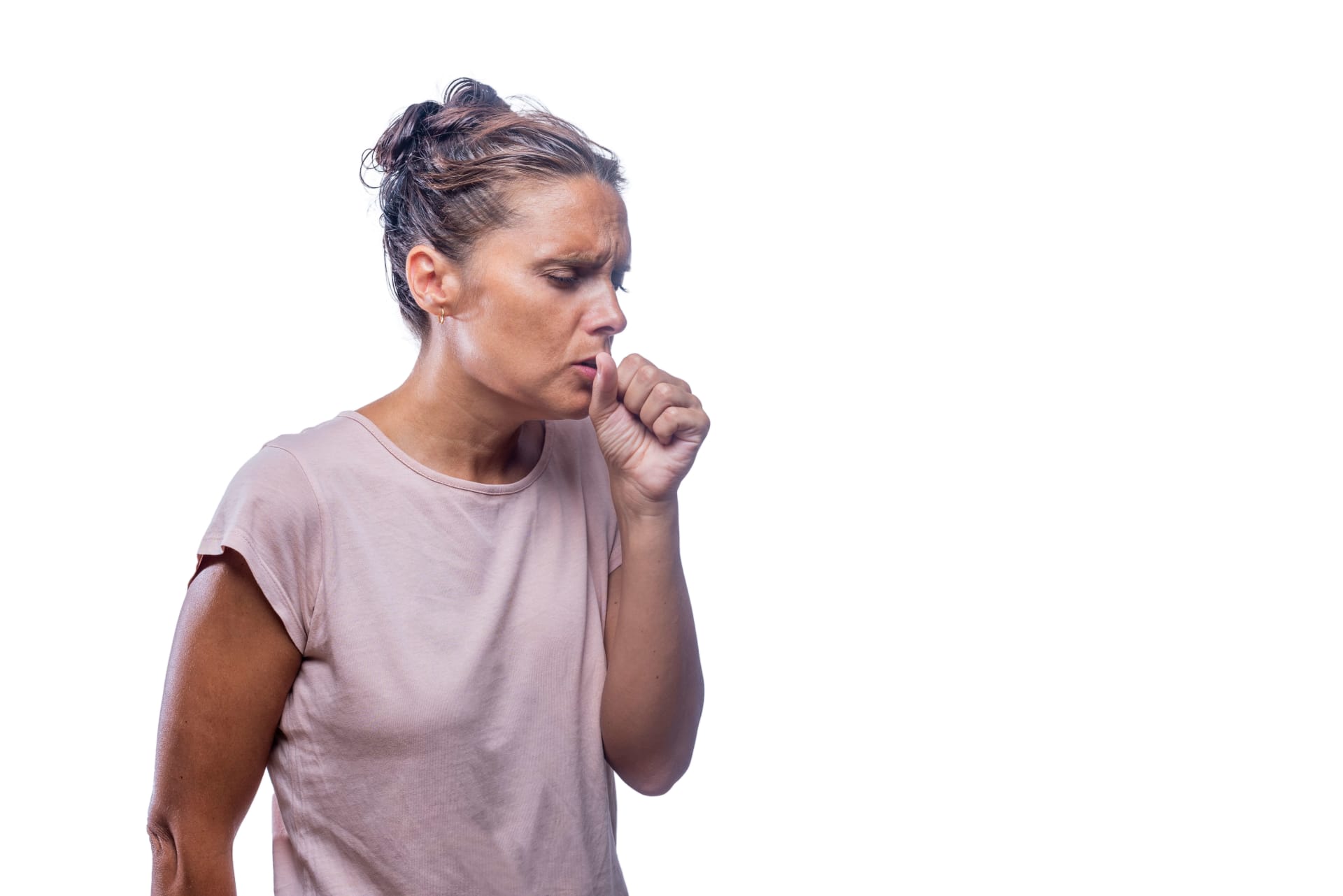 Women coughing something up, which is a practice tip for the guttural pronunciation of the German CH.
